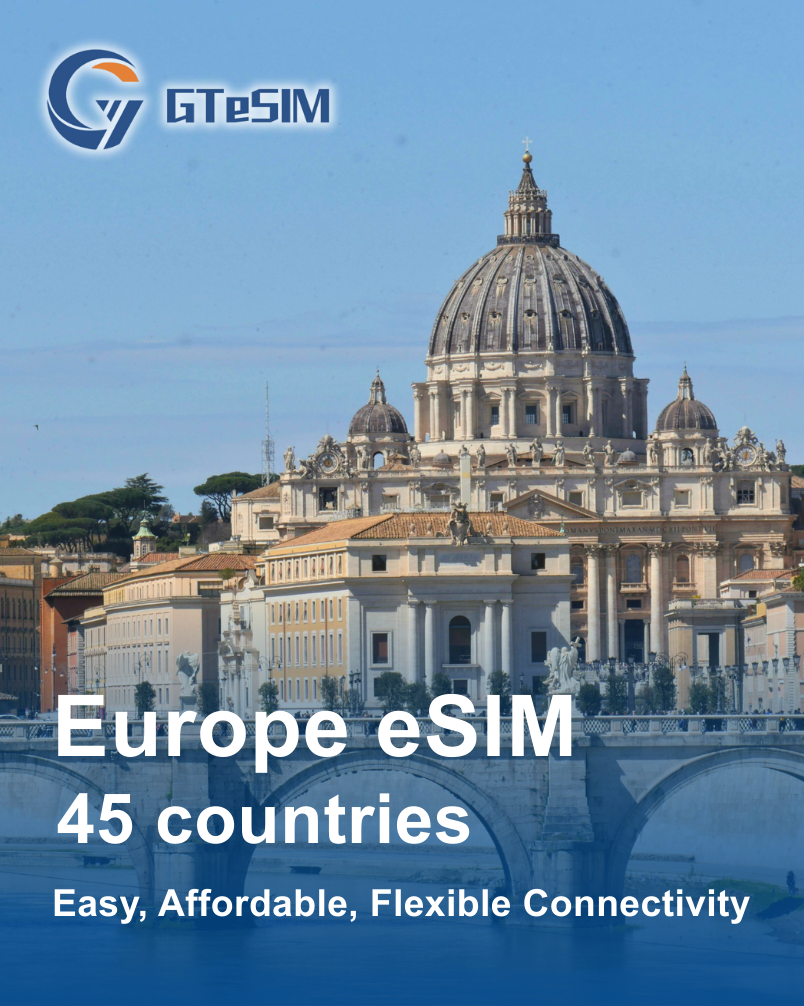 Europe Travel eSIM(45 countries)