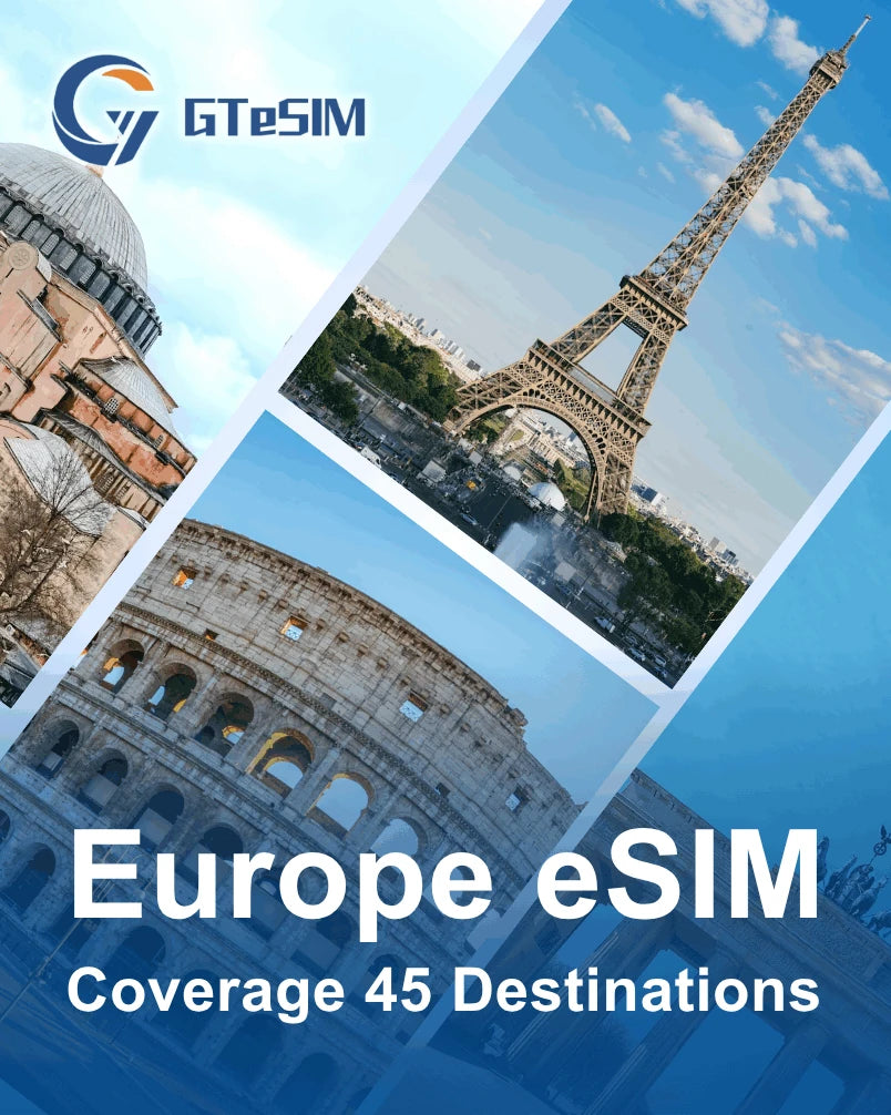 Europe Travel eSIMļ¼45 countriesļ¼