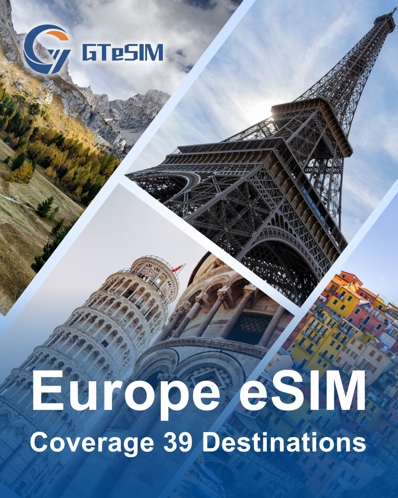 Europe Travel eSIM(39 countries)