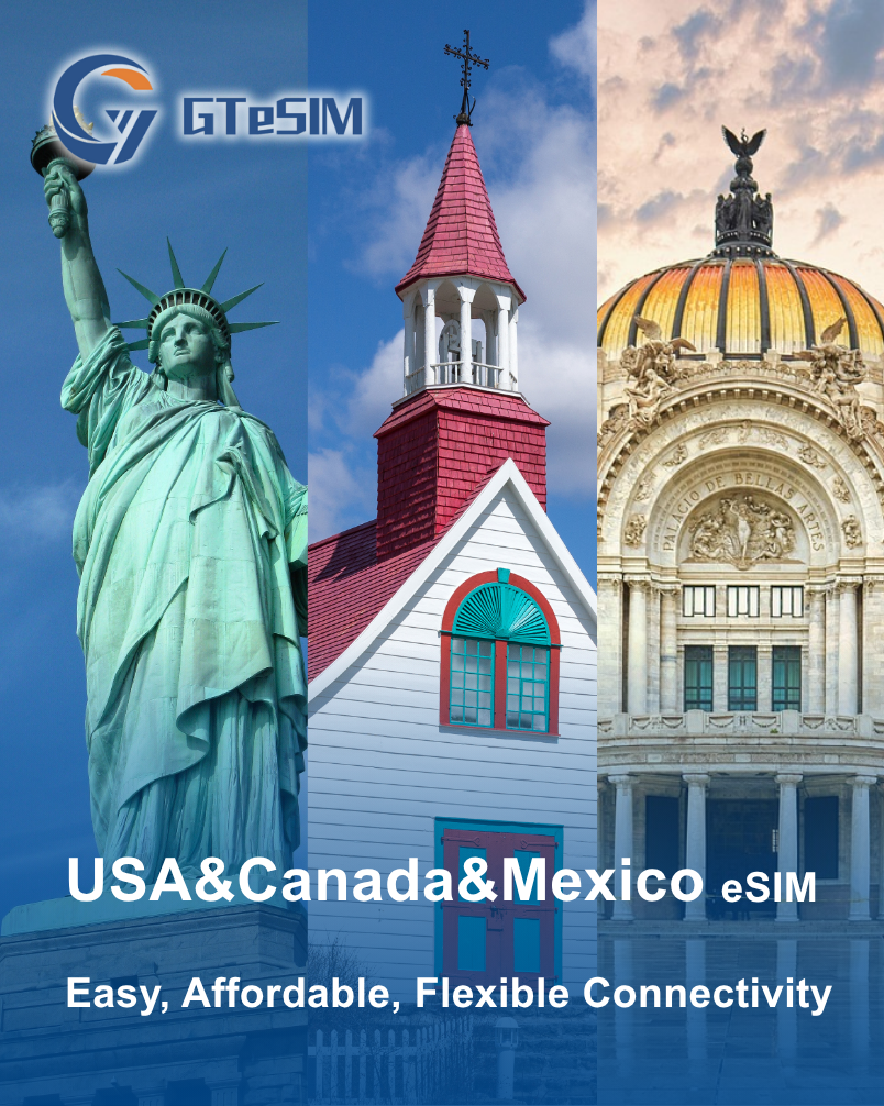 USA & Canada & Mexico eSIM