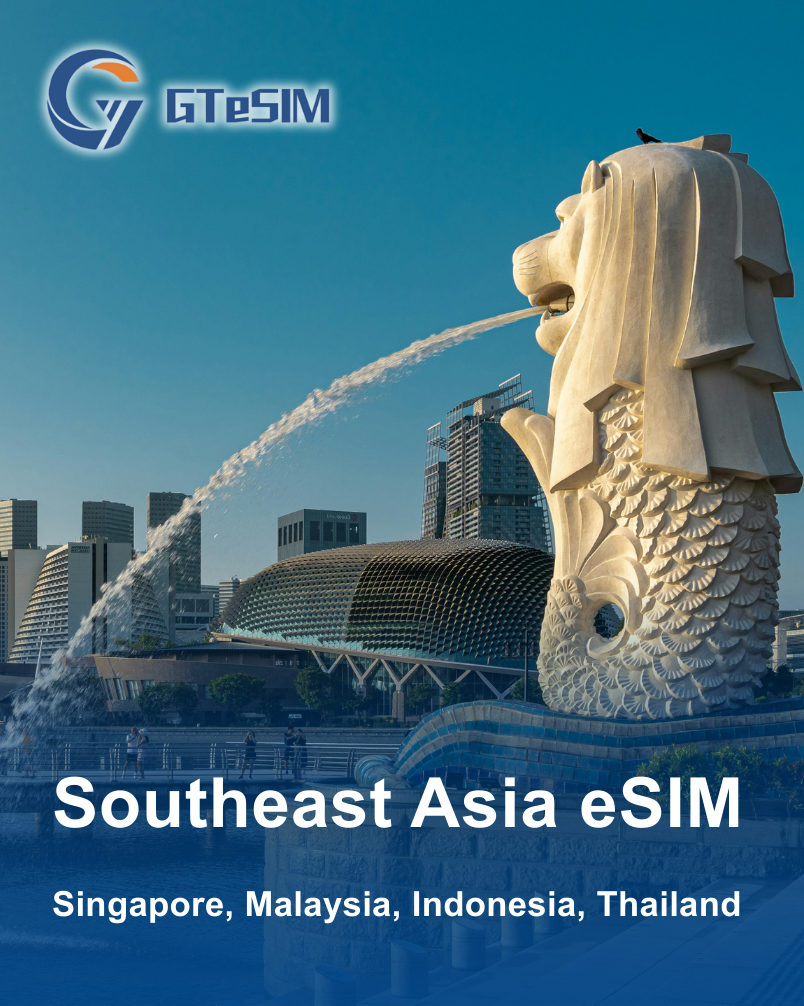 Southeast Asia eSIM（ Singapore , Malaysia , Indonesia , Thailand ）