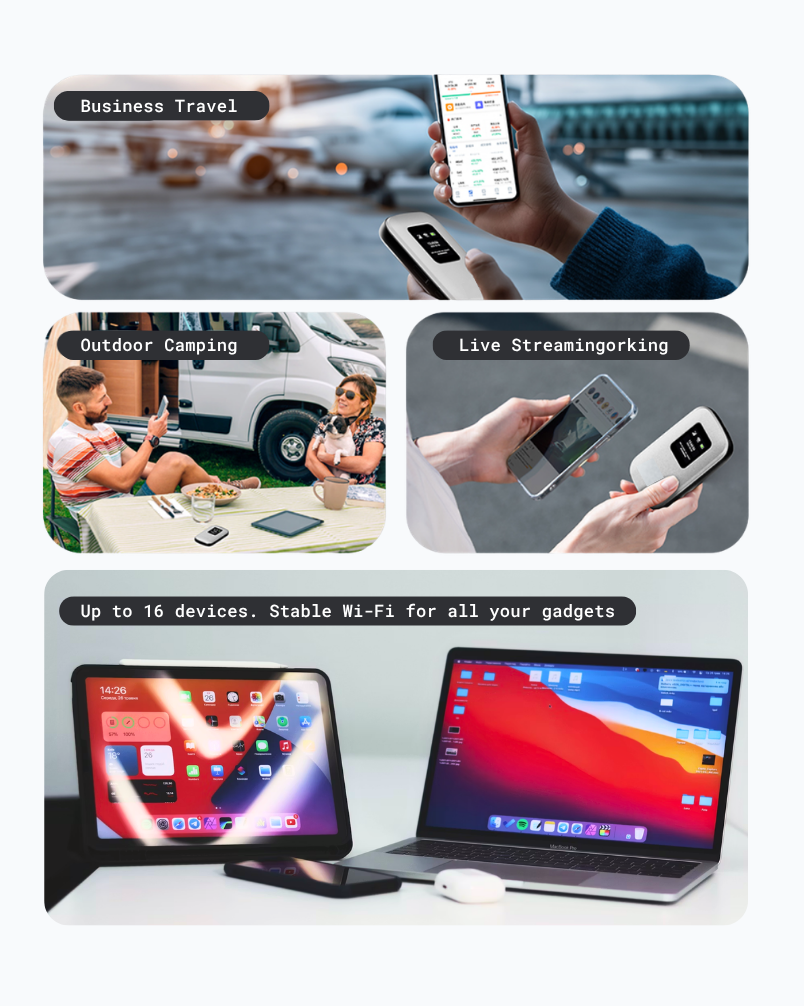 GTeSIM Global eSIM Hotspot Mobile WiFi MiFi + Free $10 voucher