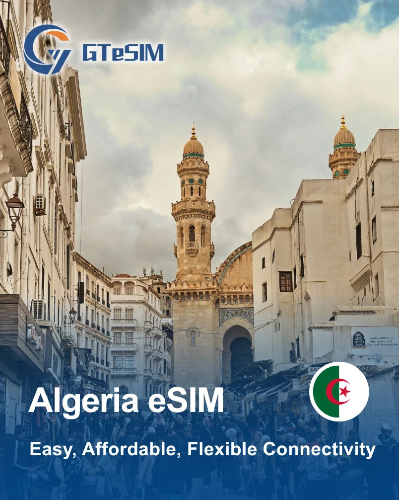 eSIM africana (Argelia, Túnez, Egipto, Sudáfrica, Ghana y Reunión)