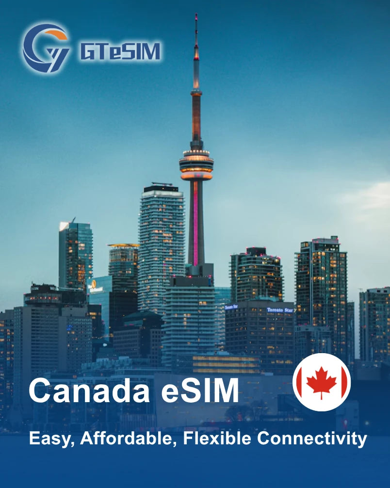 eSIM de EE. UU., Canadá y México