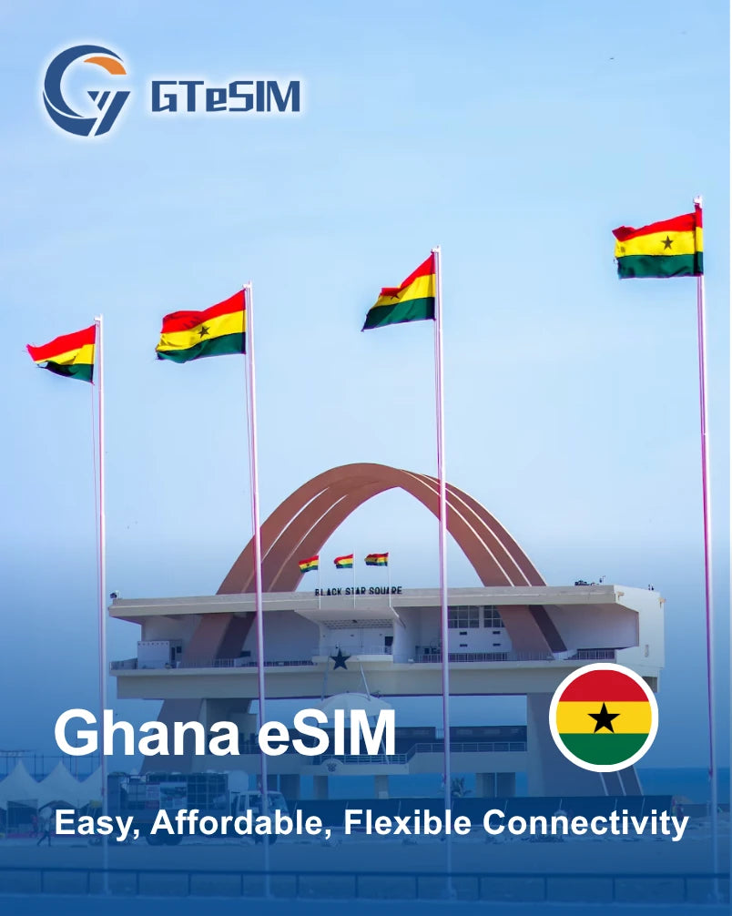 eSIM africana (Argelia, Túnez, Egipto, Sudáfrica, Ghana y Reunión)
