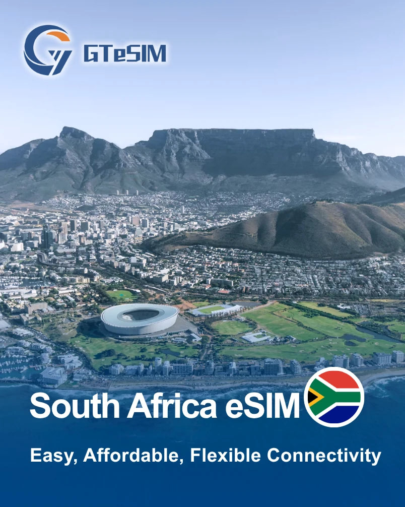 eSIM africana (Argelia, Túnez, Egipto, Sudáfrica, Ghana y Reunión)