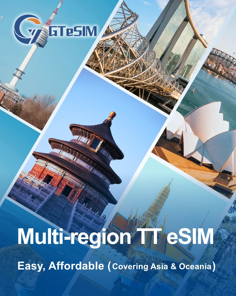 eSIM para Asia-Pacífico: cubre 14 destinos