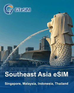 Southeast Asia eSIM（ Indonesia, Malaysia, Singapore, Thailand ）